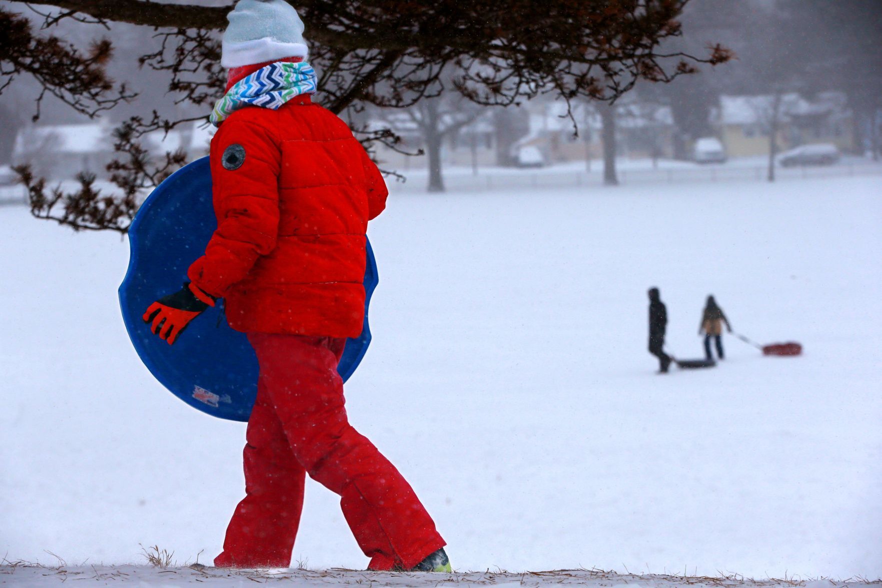 Cold and snow grips the St. Louis region